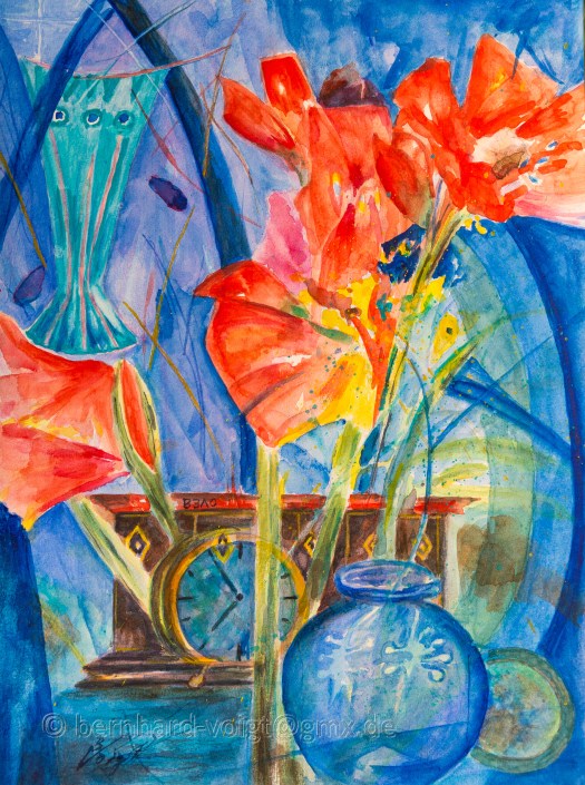 Stillleben mit Amaryllis - Still life with Amaryllis