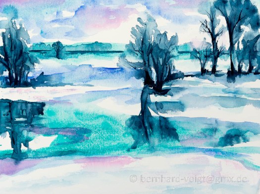 Tauwetter im Barnimer Land - Thaw in Barnimer Land